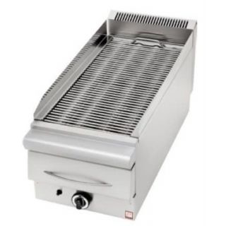 Γκριλλ-σχάρα  αερίου μονή επιτραπέζια ΣΕΙΡΑ 70 40Χ70Χ34 εκ PN-GS 170 2000