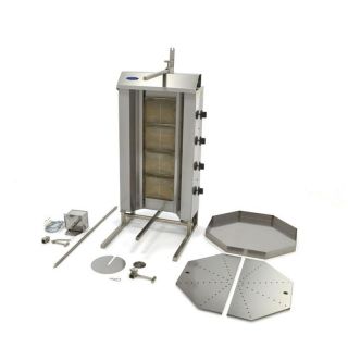 ΓΥΡΙΕΡΑ- 4 Καυστήρες - 50 κιλά Κρέας - Αέριο MAX-09370230