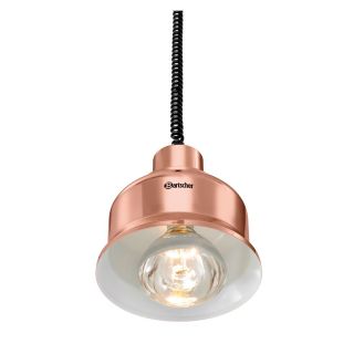 Θερμαντική λυχνία με σύστημα αιώρησης - ανύψωσης χάλκινη 114274