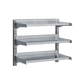 Ραφιέρα επιτοίχια με 3 ράφια 70X40X100 εκ BM-R3