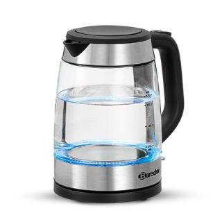 Βραστήρας νερού διάφανος 1,7 Lt με φωτιζόμενη βάση 200096