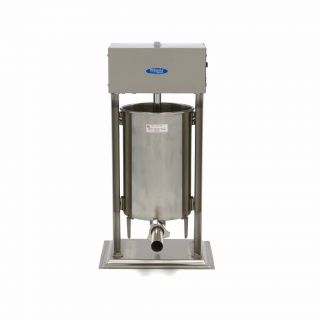 Επαγγελματικό αυτόματο γεμιστικό για λουκάνικα επιτραπέζιο ανοξείδωτο κάθετο 20L 43Χ33Χ81 εκ MAX-09300458