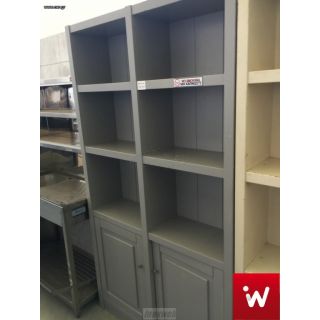 ΜΕΤΑΧΕΙΡΙΣΜΕΝΗ ΡΑΦΙΕΡΑ ΞΥΛΙΝΗ ΜΕ ΠΟΡΤΕΣ ΣΤΟ ΚΑΤΩ ΜΕΡΟΣ ΔΙΑΣΤΑΣΗ 114Χ30Χ205 0017.02.16