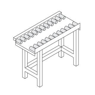 Ραουλιέρα εισόδου/εξόδου 550mm 509636