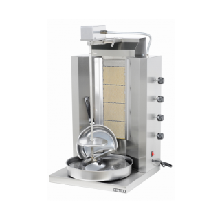 Γυριέρα  αερίου με 4  καυστήρες  Μοτέρ Πάνω  50X50X87 εκ  VMX-904