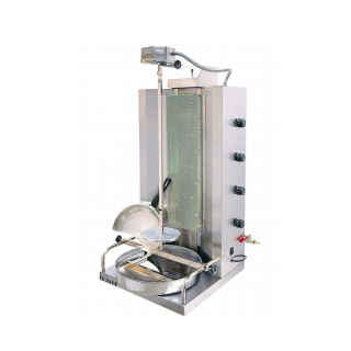 Γυριέρα  αερίου με 4  καυστήρες  Μοτέρ Πάνω VMX-904V 50x70x107 εκ