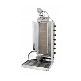 Γυριέρα  αερίου με 7 καυστήρες  Μοτέρ Πάνω  50χ50χ118 εκ  VMX-907