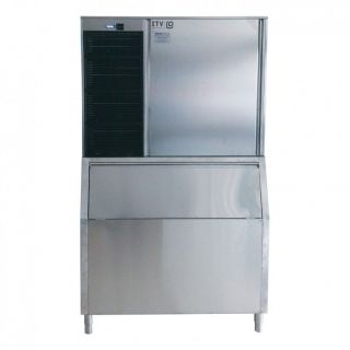 Αποθήκη Inox για παγομηχανή ελληνικής κατασκευής SILO MR400