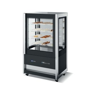 Βιτρίνα συντήρηση πανοραμική CRISTAL TOWER 93LH RV TN BLACK