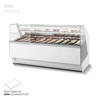 Βιτρίνα παγωτού 24 γεύσεων DIVA 220 (H140)