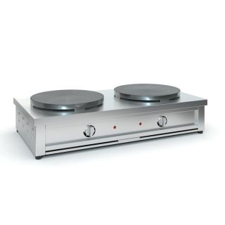 Επαγγελματική κρεπιέρα διπλή ηλεκτρική TZ-2XF35 88X44X20 εκ