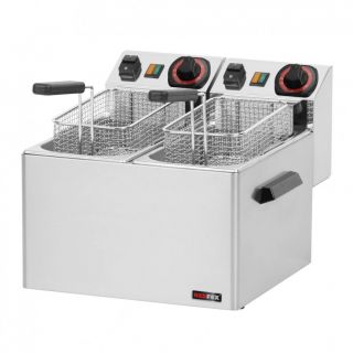 Φριτέζα επιτραπέζια ηλεκτρική διπλή 36x42x30 εκ FE44 S