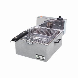 Φριτέζα Ηλεκτρική Μονή 3,5 λίτρων Resto Italia 26x39x19 εκ RST-FTR4S