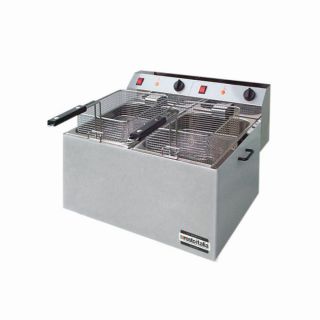 Φριτέζα Ηλεκτρική Διπλή 6+6 λίτρων Resto Italia 56x43x21 εκ RST-FTR88