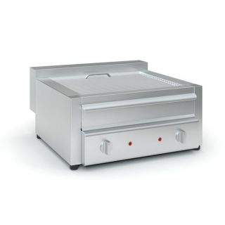 Επαγγελματική ψησταριά-σχαριέρα ηλεκτρική νερού μονή TZ-G3040 51X53X26 cm