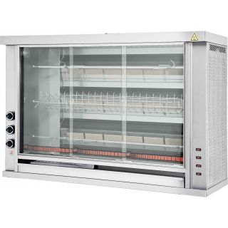 Αρνιέρα αερίου με 3 σούβλες 151X50X104.5 NR-GASK3A