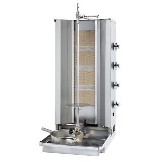 Γύρος αερίου με 4 εστίες ψησίματος HERCULES 4  50χ71χ103 εκ  VRE-HERCULES 4