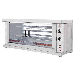 Κοτοπουλιέρα Ηλεκτρική με 2 σούβλες 132X46X66 NR-HK2