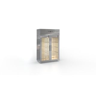 Ψυγείο θάλαμος κατάψυξη με 2 κρυστάλλινες πόρτες  140X80X218 εκ  ID-THALK14080G