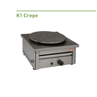 Κρεπιέρα αερίου μονή Φ38,5 46χ46χ20 εκ PN-K1 crepe