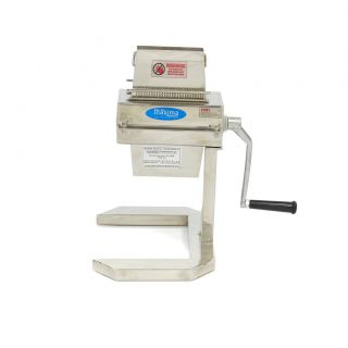 Επαγγελματική επιτραπέζια σνιτζελομηχανή χειροκίνητη 27 x 2 - 125 χιλ 24,5χ32χ43,5 εκ MAX-09368100
