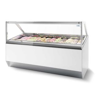 Βιτρίνα παγωτού 12 γεύσεων MILLENNIUM 120 ST