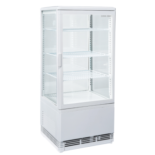 Βιτρίνα τεσσάρων όψεων CH- RC 98W - 98lt (Λευκή)