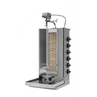 Γυριέρα αερίου με 6 εστίες οριζόντιες για 60 kg PN-RG60 40X48X110 εκ