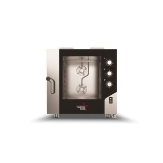 Φούρνος κυκλοθερμικός αερίου με υγραντήρα απ΄ ευθείας ψεκασμού 6 θέσεων (600x400mm) 616GS