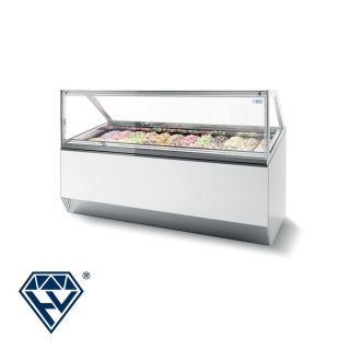 Βιτρίνα παγωτού 16 γεύσεων MILLENNIUM 155 ST