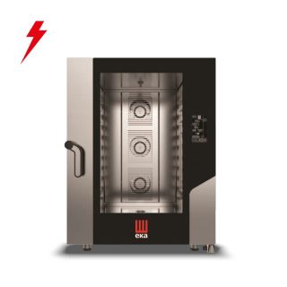 Φούρνος κυκλοθερμικός 10 θέσεων GN 2/1 απευθείας ψεκασμού με ενσωματωμένο πλύσιμο MKF 1021 BM