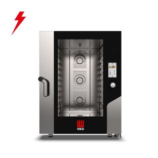 Φούρνος κυκλοθερμικός 10 θέσεων GN 2/1 απευθείας ψεκασμού με ενσωματωμένο πλύσιμο MKF 1021 TS