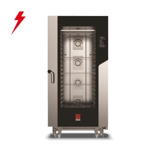 Φούρνος κυκλοθερμικός 20 θέσεων GN 1/1 απευθείας ψεκασμού με ενσωματωμένο πλύσιμο MKF 2011 BM