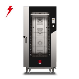 Φούρνος κυκλοθερμικός 20 θέσεων GN 1/1 απευθείας ψεκασμού με ενσωματωμένο πλύσιμο MKF 2011 TS