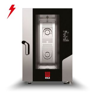 Φούρνος κυκλοθερμικός 11 θέσεων GN 1/1 απευθείας ψεκασμού με ενσωματωμένο πλύσιμο MKF 1111 BM