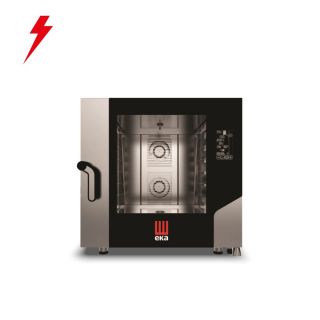 Φούρνος κυκλοθερμικός απευθείας ψεκασμού 6 θέσεων GN 2/1 με ενσωματωμένο πλύσιμο MKF 621 BM