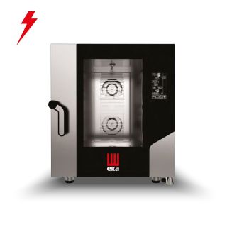 Φούρνος κυκλοθερμικός 7 θέσεων GN 1/1 απευθείας ψεκασμού με ενσωματωμένο πλύσιμο MKF 711 BM