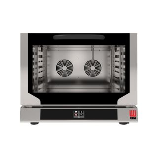 Φούρνος ηλεκτρικός κυκλοθερμικός TOUCH με υγραντήρα 4 θέσεων (600X400mm) ή GN 1/1 EKF 416 NTUD