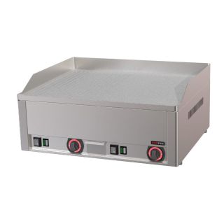 Πλατώ ηλεκτρικό διπλό 1/2 λείο 1/2 ραβδωτό χρωμίου FTHRC 60 Ε