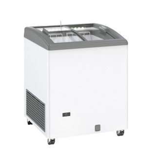 Καταψύκτης με κουρμπαριστά συρόμενα κρύσταλλα 690x670x910mm GTC170