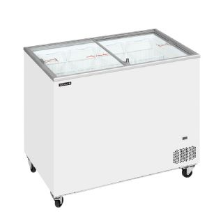 Καταψύκτης με ίσια συρόμενα κρύσταλλα 1010x630x892mm IC301SC