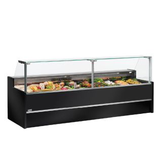 Βιτρίνα κρεάτων - αλλαντικών με αποθήκη MESETAS D2 2000