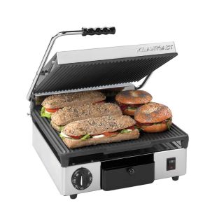 Τοστιέρα Large ραβδωτή πάνω & κάτω 16020