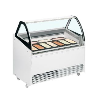 Βιτρίνα παγωτού 10 γεύσεων BERMUDA 10 VIEW
