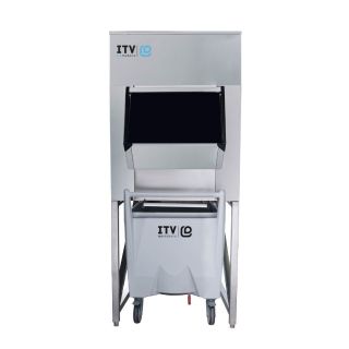 Αποθήκη για παγομηχανή με καρότσι 300+112Kg SCS300