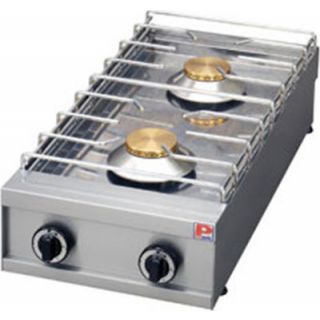 Εστία αερίου διπλή επιτραπέζια ΣΕΙΡΑ 90 40χ85χ22 εκ PN-GL290